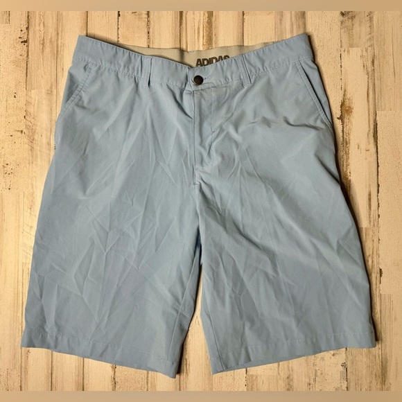 adidas Other - Adidas Golf Shorts Mens 34 Blue Performance Flat Front Casual